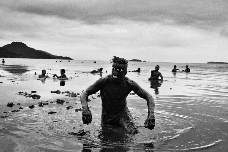 The return of the god of the waters by Liliana Ranalletta