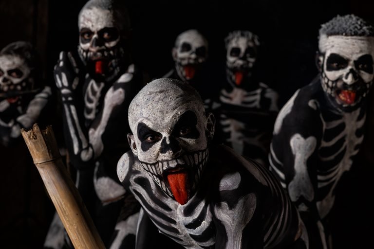 Skeleton Tribe by Louise Wolbers